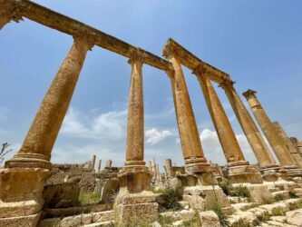 Jordan, Jerash - The ancient Roman ruins