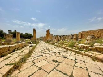 Jordan, Jerash - The ancient Roman ruins