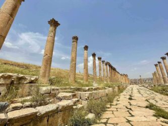 Jordan, Jerash - The ancient Roman ruins