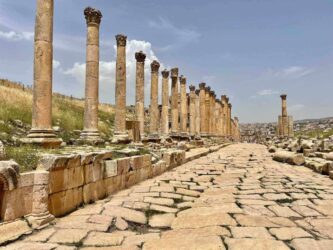 Jordan, Jerash - The ancient Roman ruins