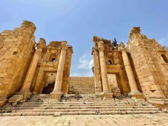 Jordan, Jerash - The ancient Roman ruins