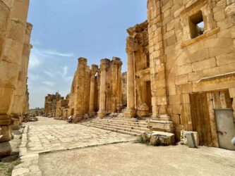 Jordan, Jerash - The ancient Roman ruins