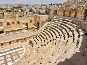 Jordan, Jerash - The ancient Roman ruins