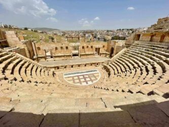 Jordan, Jerash - The ancient Roman ruins