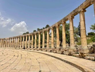 Jordan, Jerash - The ancient Roman ruins