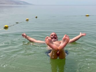 Jordan, Dead Sea - Swimming