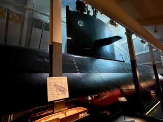 Sweden, Karlskrona - Submarine in the Marinmuseum