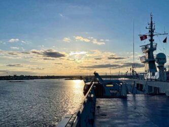 Sweden, Karlskrona - On the Stena Line ferry