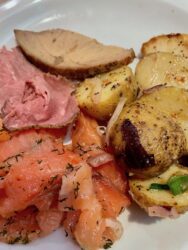 Sweden, Karlskrona - Stena Line dinner