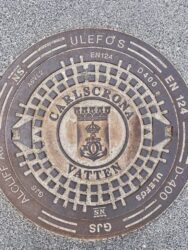Sweden, Karlskrona - Drainage pit