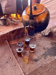 Jordan, Wadi Rum - Desert tea