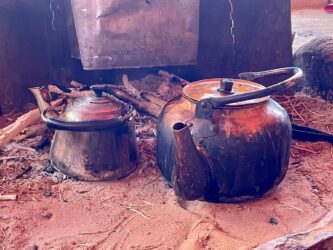 Jordan, Wadi Rum - Desert tea