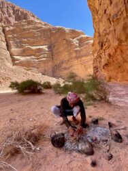 Jordan, Wadi Rum - Desert lunch