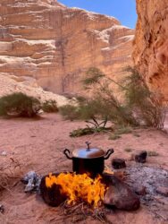 Jordan, Wadi Rum - Desert lunch