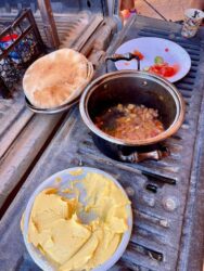 Jordan, food - Desert lunch