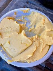 Jordan, food - Desert hummus
