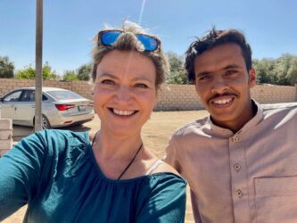 Jordan, Wadi Rum - local driver