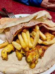 Jordan, food - Chicken kebabs