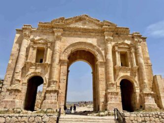 Jordan, Jerash - The ancient Roman ruins