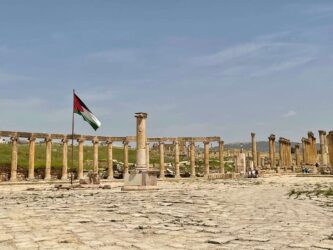Jordan, Jerash - The ancient Roman ruins