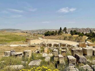 Jordan, Jerash - The ancient Roman ruins