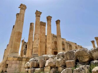 Jordan, Jerash - The ancient Roman ruins