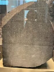 UK, London - British Museum, Rosetta Stone