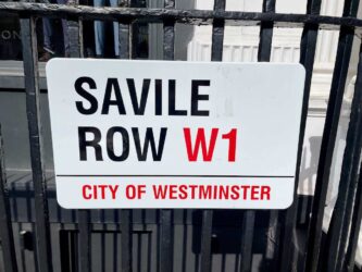 UK, London - Savile Row
