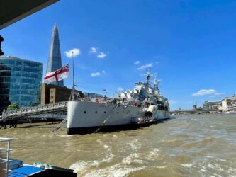 UK, London - HMS Belfast