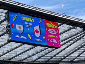 UK, London - World Rugby 7s at Twickenham Stadium