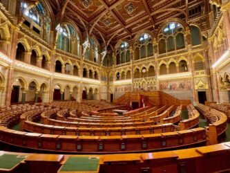 Hungary, Budapest - Parliament Building