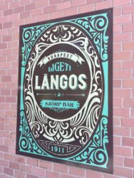 Hungary, Budapest - Langos Restaurant