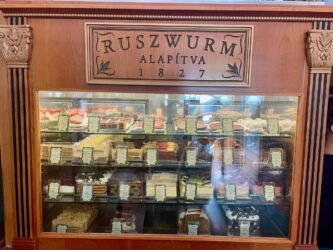 Hungary, Budapest - Ruszwurm Cafe
