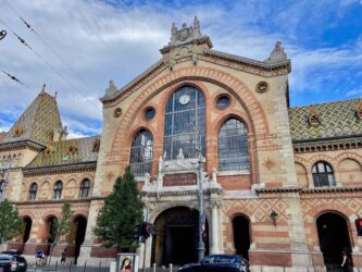 Hungary, Budapest - The Great Market Hall