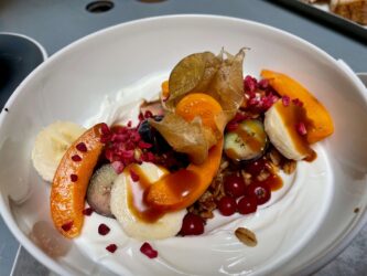 Hungary, Budapest - Breakfast porridge