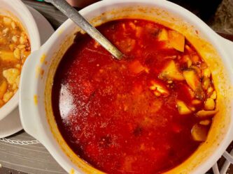 Hungary, Budapest - Traditional Hungarian Goulash