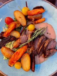 Latvia, Riga - Roast beef