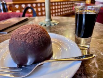 Latvia, Riga - Black Balsam and chocolate
