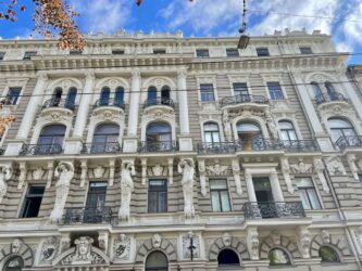 Latvia, Riga - The Art Nouveau architecture