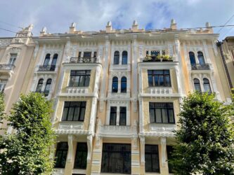 Latvia, Riga - The Art Nouveau architecture