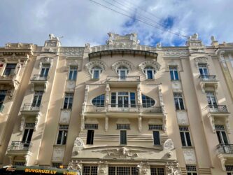 Latvia, Riga - The Art Nouveau architecture
