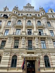 Latvia, Riga - The Art Nouveau architecture