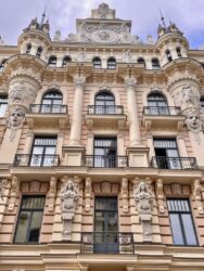 Latvia, Riga - The Art Nouveau architecture
