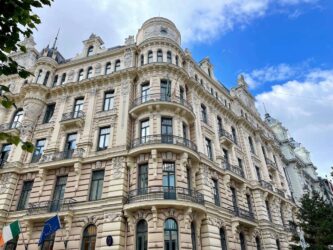 Latvia, Riga - The Art Nouveau architecture