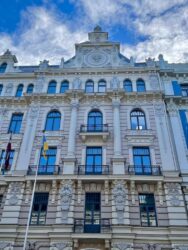 Latvia, Riga - The Art Nouveau architecture