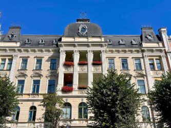 Latvia, Riga - The Art Nouveau architecture