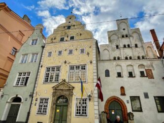 Latvia, Riga - Three Brothers