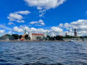 Latvia, Riga - Daugava (Western Dvina) River