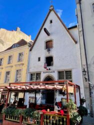Estonia, Tallinn - Peppersack restaurant