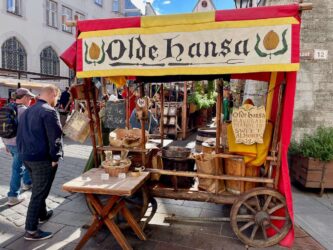 Estonia, Tallinn - Olde Hansa restaurant